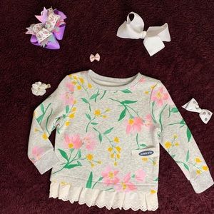 NEW!! gray floral blazer